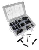 JBM 53910 ESTUCHE DE CONECTORES DE MANGUERA 113 PCS