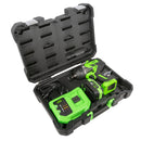 PISTOLA IMPACTO BATERIA 1/2" [1300Nm] + BATERIA + CARGADOR + ESTUCHE