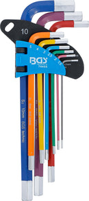 Conjunto de chaves allen multicoloridas BGS
