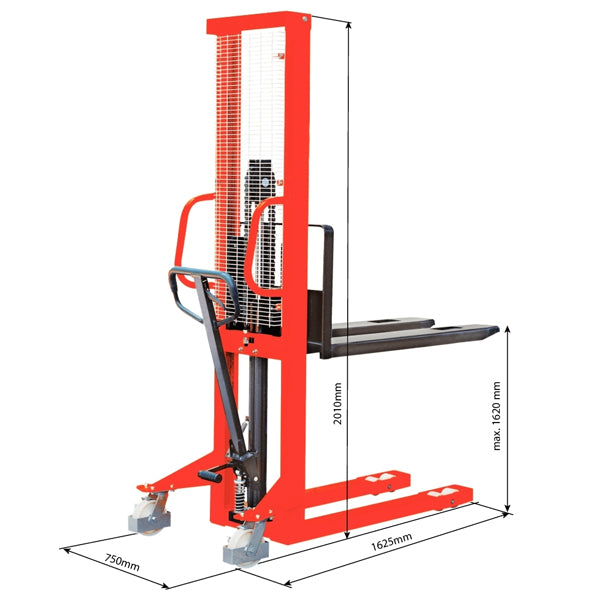 APILADOR / CARRETILLA 500 KILOS 1,6 METROS
