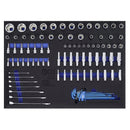 BANDEJA HERRAMIENTAS EN PULGADA BGS [90 PIEZAS]