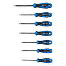 JUEGO DE DESTORNILLADORES FLEXIBLES DIAMANTE TORX T10 - T40