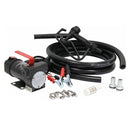 BOMBA DE GASOIL 12V + 40L/MIN // MANGUERA Y PISTOLA INCLUIDA