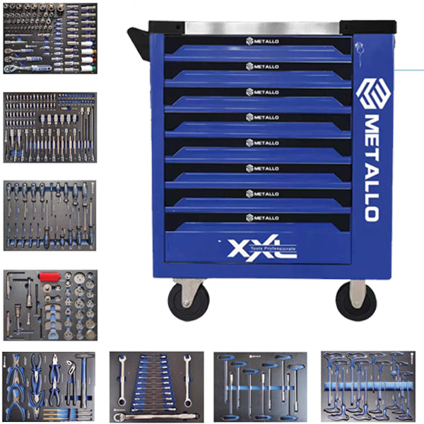 CARRO HERRAMIENTAS METALLO 8/8 EQUIPADO