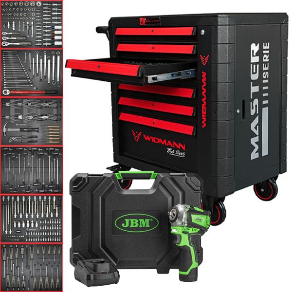 CARRO DE HERRAMIENTAS WIDMANN + LLAVE BATERIA