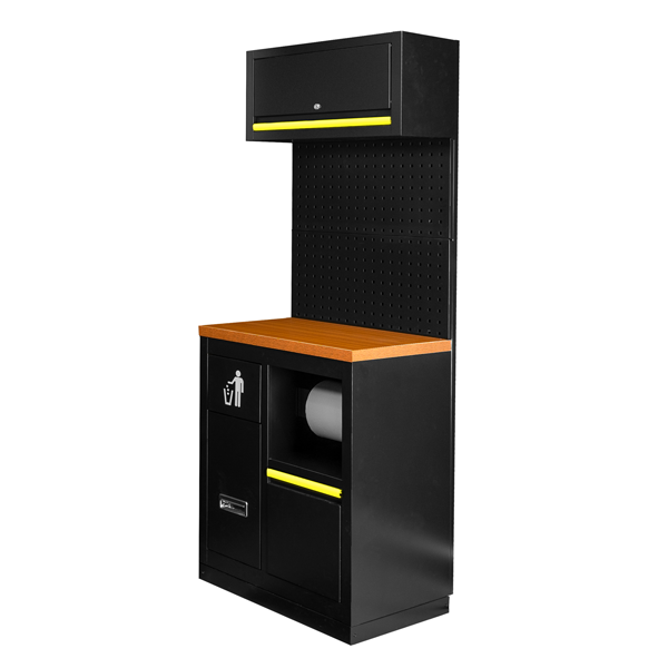 CONJUNTO EXTENSION MODULAR CON PORTA ROLLOS [AMARILLO]