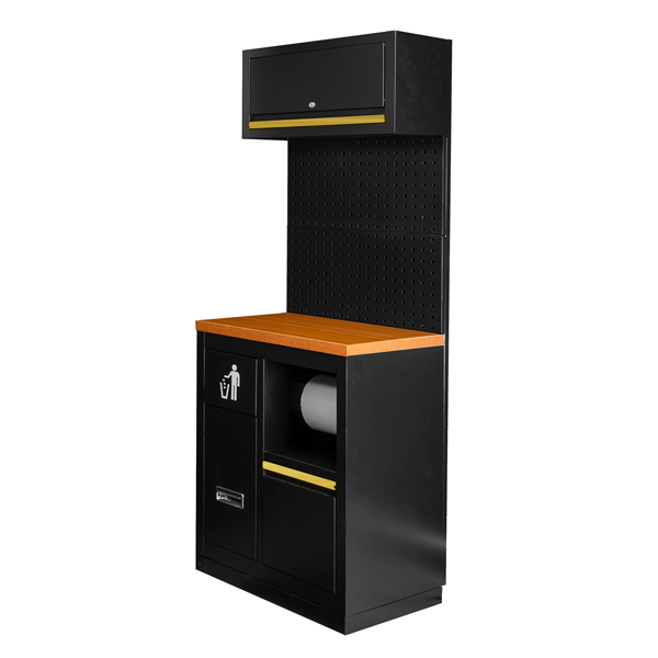 CONJUNTO EXTENSION MODULAR CON PORTA ROLLOS [DORADO]