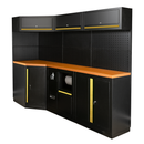 CONJUNTO ESQUINA ARMARIO TALLER [DORADO]