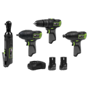 KIT HERRAMIENTAS BATERIA PROFESIONAL