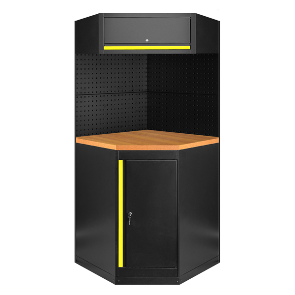 ESQUINA MODULAR ARMARIO TALLER [AMARILLO]