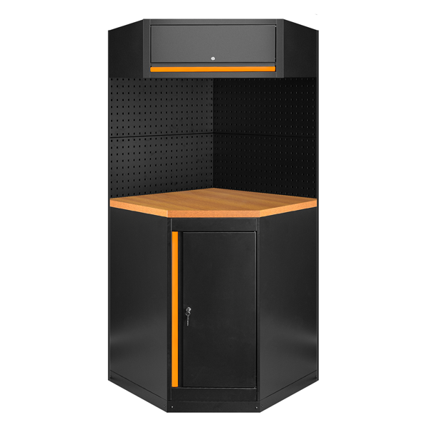 ESQUINA MODULAR ARMARIO TALLER [NARANJA]
