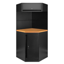 ESQUINA MODULAR ARMARIO TALLER [NEGRO]