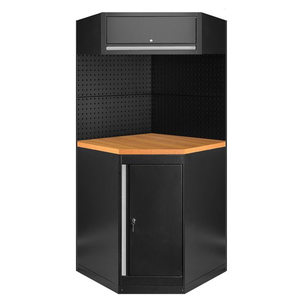 ESQUINA MODULAR ARMARIO TALLER [PLATA]
