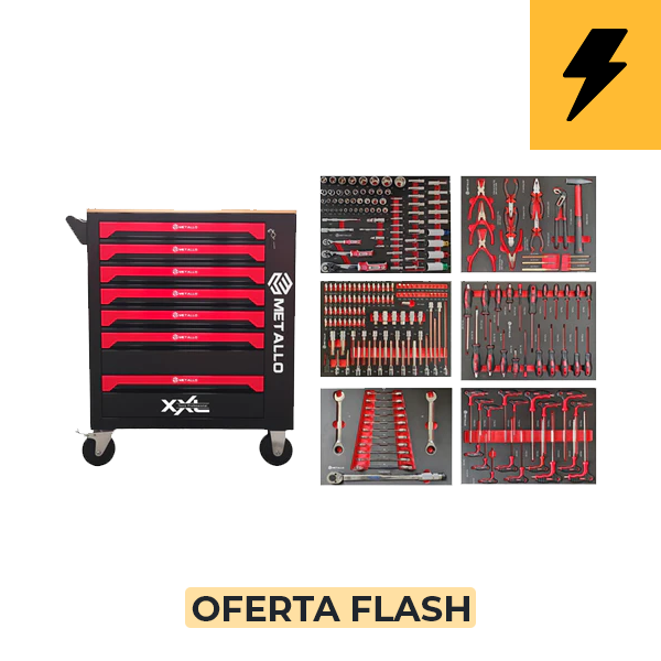 CARRO DE HERRAMIENTAS METALLO [EQUIPADO]