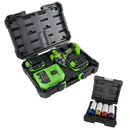 LLAVE DE IMPACTO + BATERIA + CARGADOR + VASOS