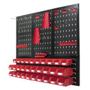 PAINEL PERFURADO 52 PEÇAS + ACESSÓRIOS