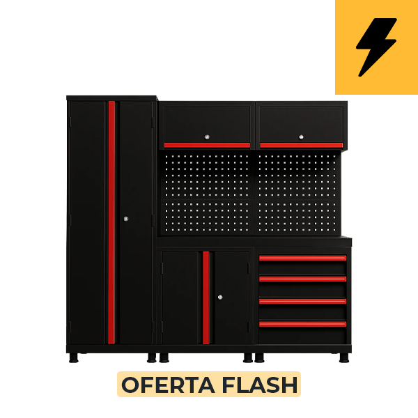 CONJUNTO MUEBLES / ARMARIOS PARA TALLER