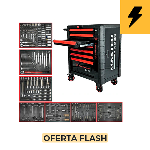 CARRO HERRAMIENTAS WIDMANN EQUIPADO TALLER [340 PIEZAS]