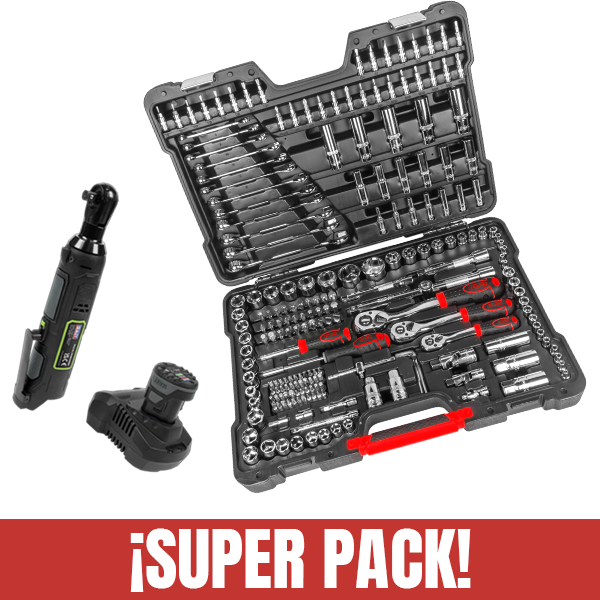 COMBO SERIE BATERÍA + ESTUCHE  ATLANTA [216 PIEZAS]