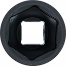 LLAVE DE VASO DE IMPACTO HEXAGONAL | 1/2" | 27 MM