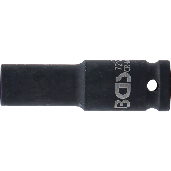 LLAVE DE VASO DE IMPACTO LARGA HEXAGONAL | 1/2" | 12 MM