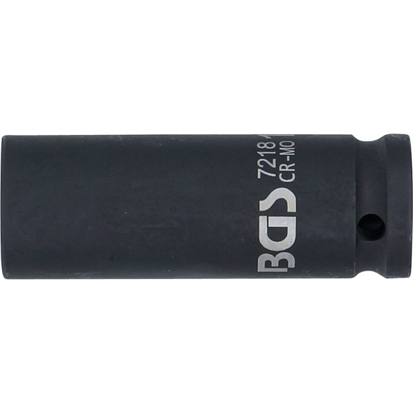 LLAVE DE VASO DE IMPACTO LARGA HEXAGONAL | 1/2" | 18 MM