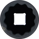 LLAVE DE VASO DE IMPACTO LARGA 12 CARAS | 1/2" | 30 MM