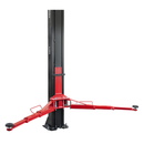 ELEVADOR AUTOMÁTICO DE DOS COLUMNAS CON VIGA SUPERIOR 4 T 400 V