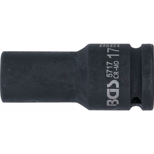 LLAVE DE VASO DE IMPACTO LARGA HEXAGONAL | 3/4" | 17 MM