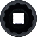 LLAVE DE VASO DE IMPACTO LARGA 12 CARAS | 1/2" | 32 MM