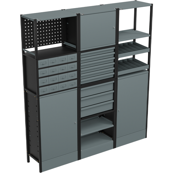 CONJUNTO MODULAR / SISTEMA DE CAJONES 1.74M