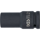 LLAVE DE VASO DE IMPACTO LARGA HEXAGONAL | 3/4" | 21 MM