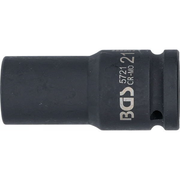 LLAVE DE VASO DE IMPACTO LARGA HEXAGONAL | 3/4" | 21 MM