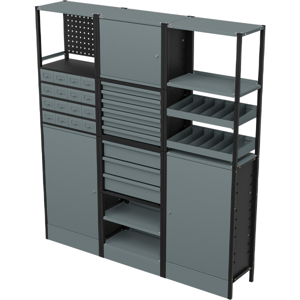 CONJUNTO MODULAR / SISTEMA DE CAJONES 1.74M