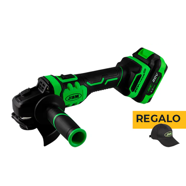 RADIAL A BATERIA 125MM [CARGADOR + BATERIA + MOCHILA]