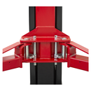ELEVADOR AUTOMÁTICO DE DOS COLUMNAS CON VIGA SUPERIOR 4 T 400 V