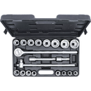 CONJUNTO DE CHAVES DE CAIXA 3/4" 19 - 50 MM (20 PEÇAS)