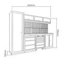 CONJUNTO MODULAR [EQUIPADO] [ROSA]