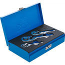 JUEGO DE MINI CARRACAS REVERSIBLES 1/4" - 3/8" - 1/2" (3 PIEZAS)