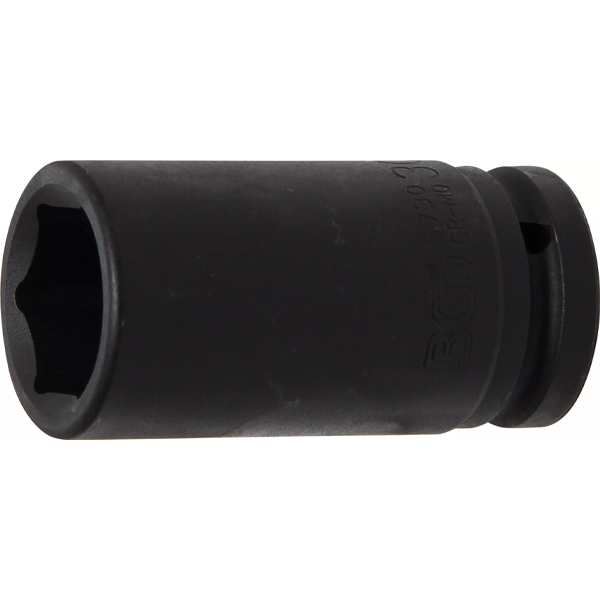 LLAVE DE VASO DE IMPACTO LARGA HEXAGONAL | 3/4" | 30 MM