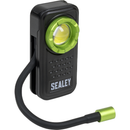 LINTERNA DE BOLSILLO CON LUZ DE INSPECCIÓN FLEXIBLE 8W COB LED Y 1W SMD LED