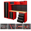 CONJUNTO MODULAR / MÓVEL OFICINA + CONJUNTO DE 4 MÓDULOS