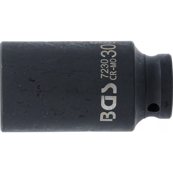 LLAVE DE VASO DE IMPACTO LARGA HEXAGONAL | 1/2" | 30 MM