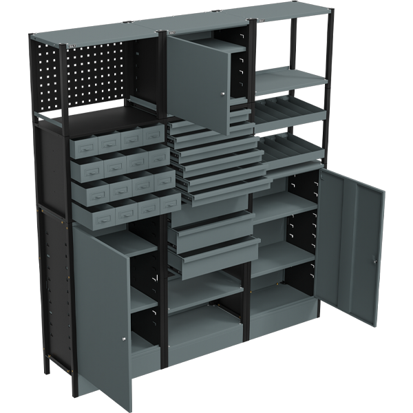 CONJUNTO MODULAR / SISTEMA DE CAJONES 1.74M