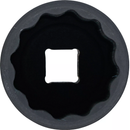 LLAVE DE VASO DE IMPACTO LARGA 12 CARAS | 1/2" | 36 MM