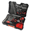 ESTUCHE DE HERRAMIENTAS CON PISTOLA DE IMPACTO A BATERIA ATLANTA