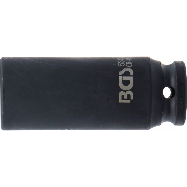 LLAVE DE VASO DE IMPACTO LARGA 12 CARAS | 1/2" | 24 MM