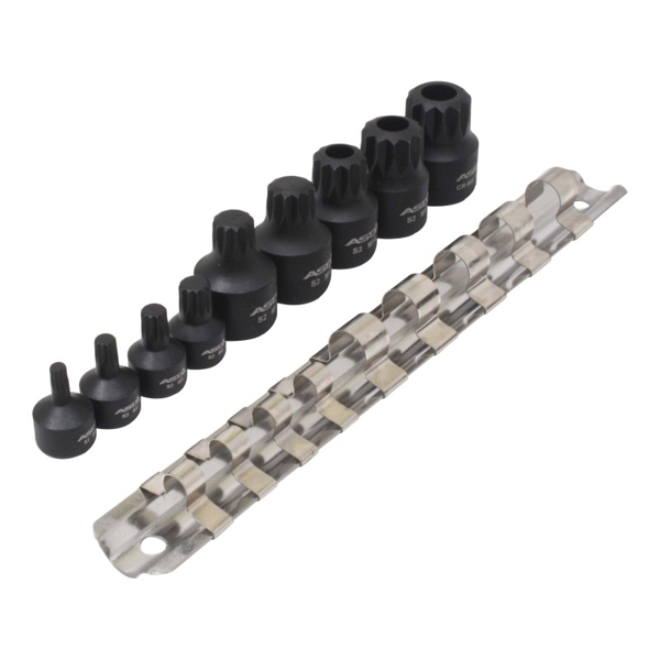 VASOS DE IMPACTO BAJOS XZN | 1/4" - 3/8" | CON / SIN ORIFICIO EN RIEL