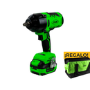 PISTOLA IMPACTO BATERIA 1/2" [1000Nm] + BATERIA + CARGADOR + MOCHILA