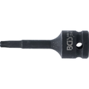 PONTA DE CHAVE DE CAIXA DE IMPACTO TORX T40 | 1/2" | 75 MM
